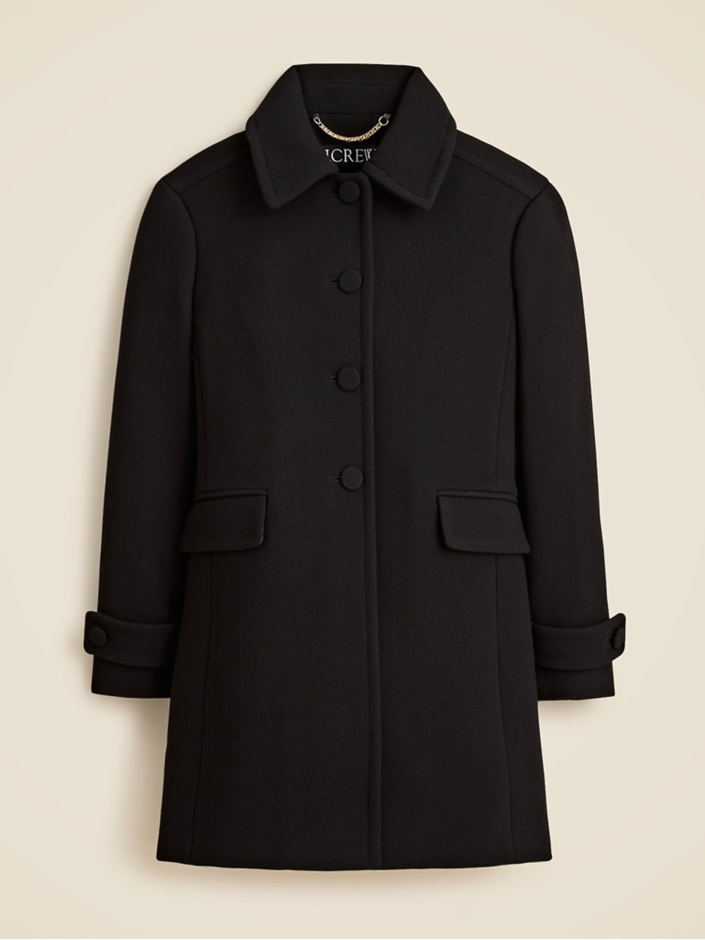 J. Crew Salon coat in Italian double-cloth - Picture 4 of 5